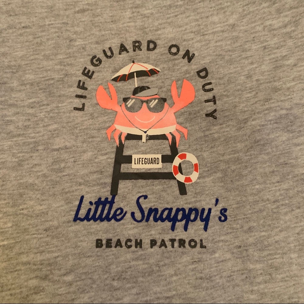 CARTERS Baby Boy Crab Rompers - Picture 5 of 5